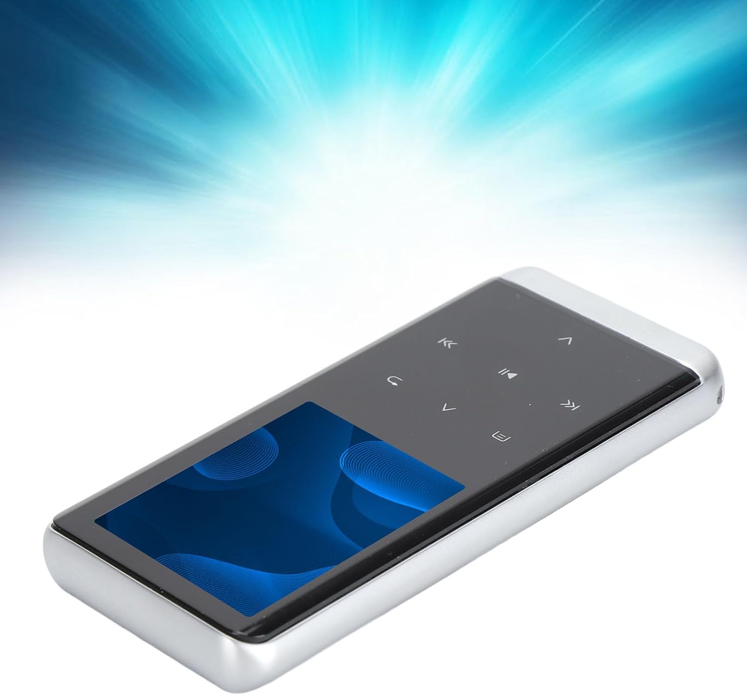 Touch Screen MP3 Player, Multiple Picture Viewing Modes HiFi Sound Electric Book Reading Portable 3D Stereo MP3 Digital Music Player for Home (4G)