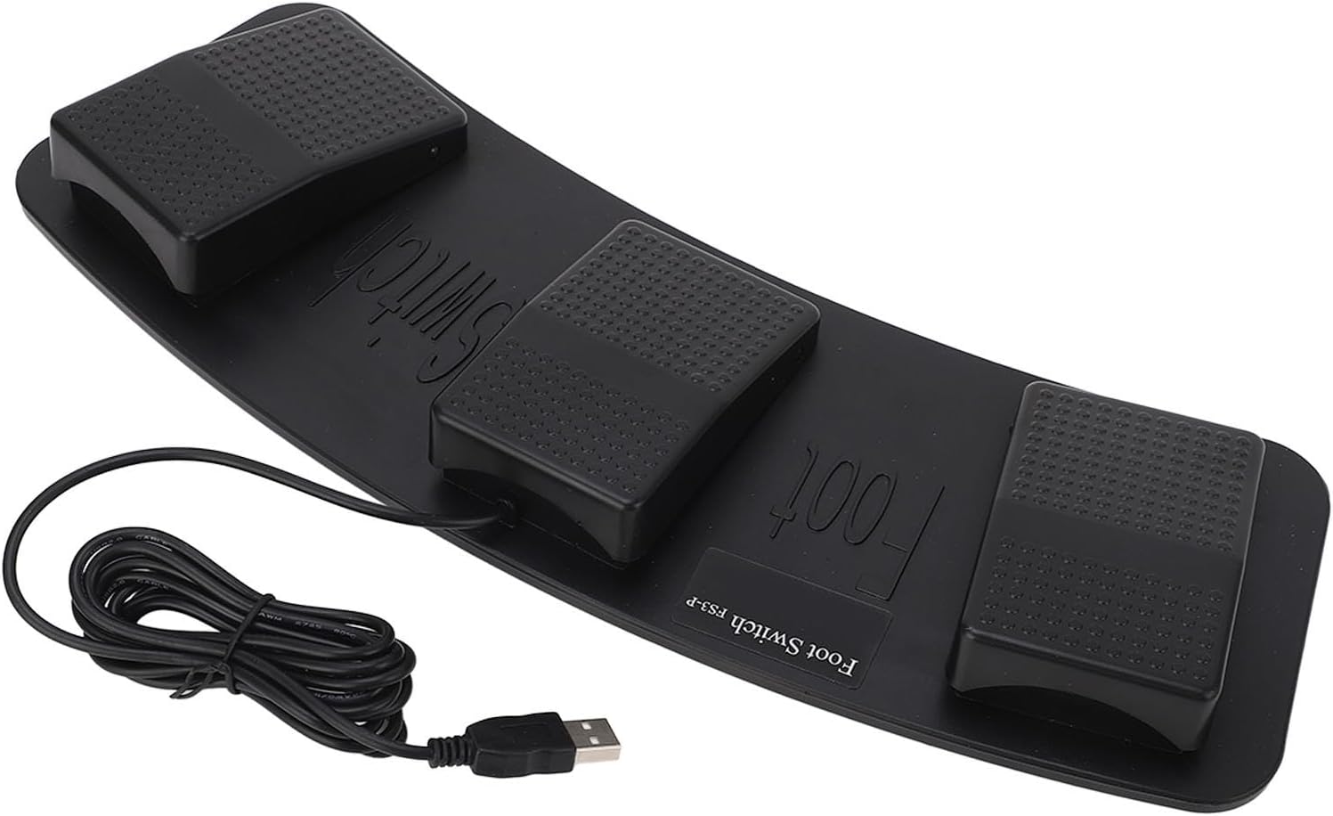 P Foot Switch with USB Interface Cable 3 Position Electric Pedal Switch Computer Connection Part