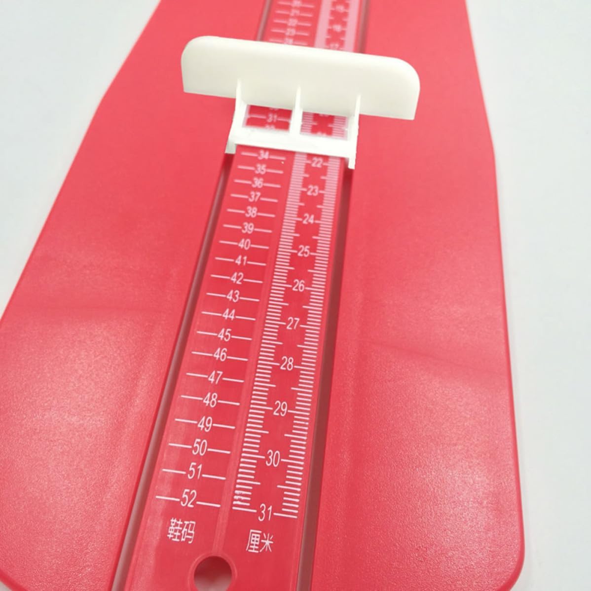 Foot Width Length Measuring Device Shoe Sizer for Adults and 2pcs Plastic Foot Measuring Scale Accurate Measurement Tool for Buying Shoes