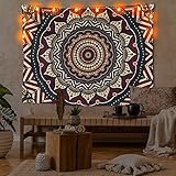 [Usos Amplios] No solo se puede usar como tapices, sino también como manteles, cortinas y manteles para picnic. Esta manta también se puede colocar en el dormitorio, la sala de estar, el dormitorio, la sala de meditación, la sala de yoga, la tienda de comestibles, el bar, la oficina, el aula y también es una divertida idea de regalo.