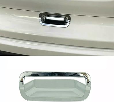 Chrome Rear Trunk Handle Bowl Cover Tailgate Trim for Honda CRV 2007-2011