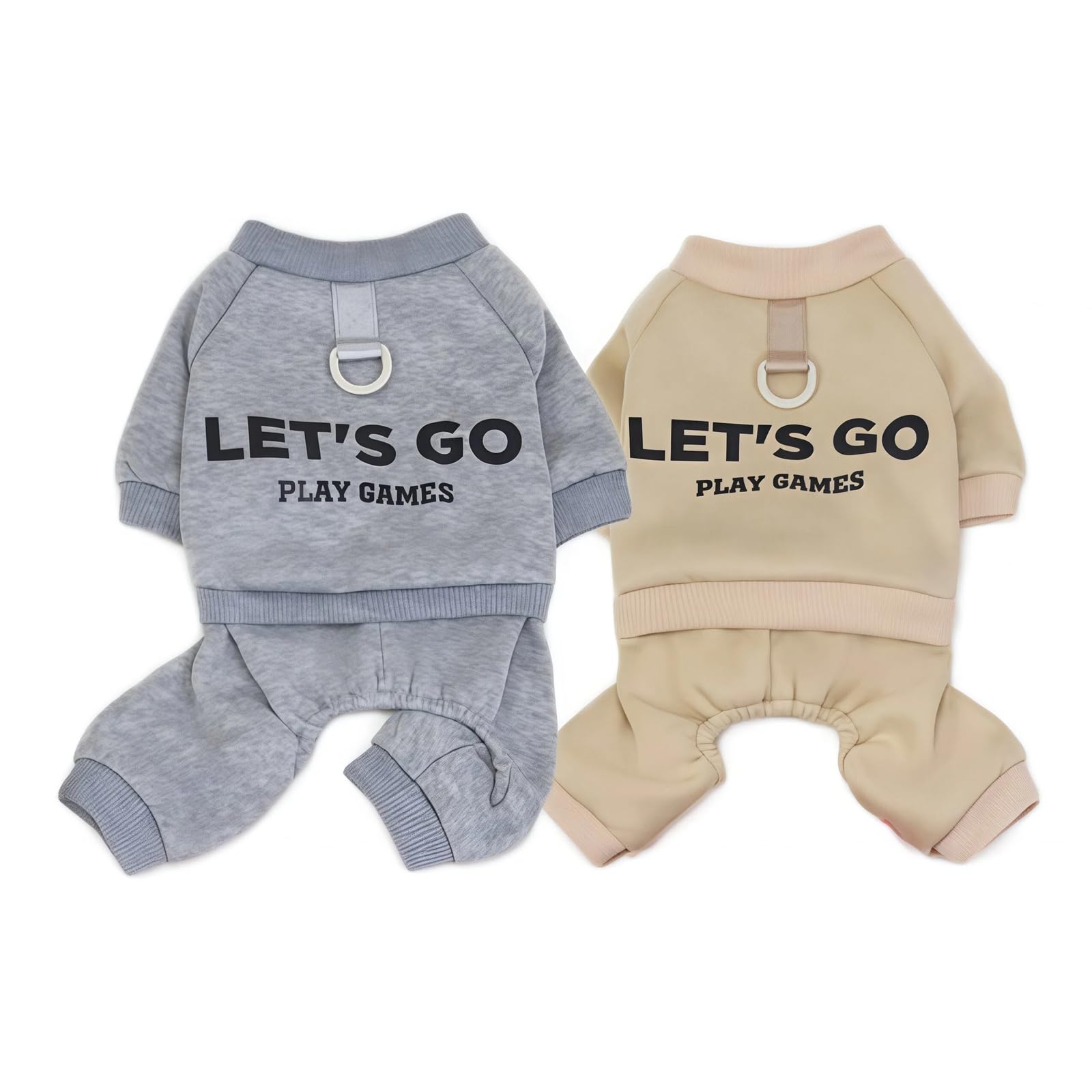Sweats chauds pour chiens à 4 jambes : isolation thermique et confort en polaire S