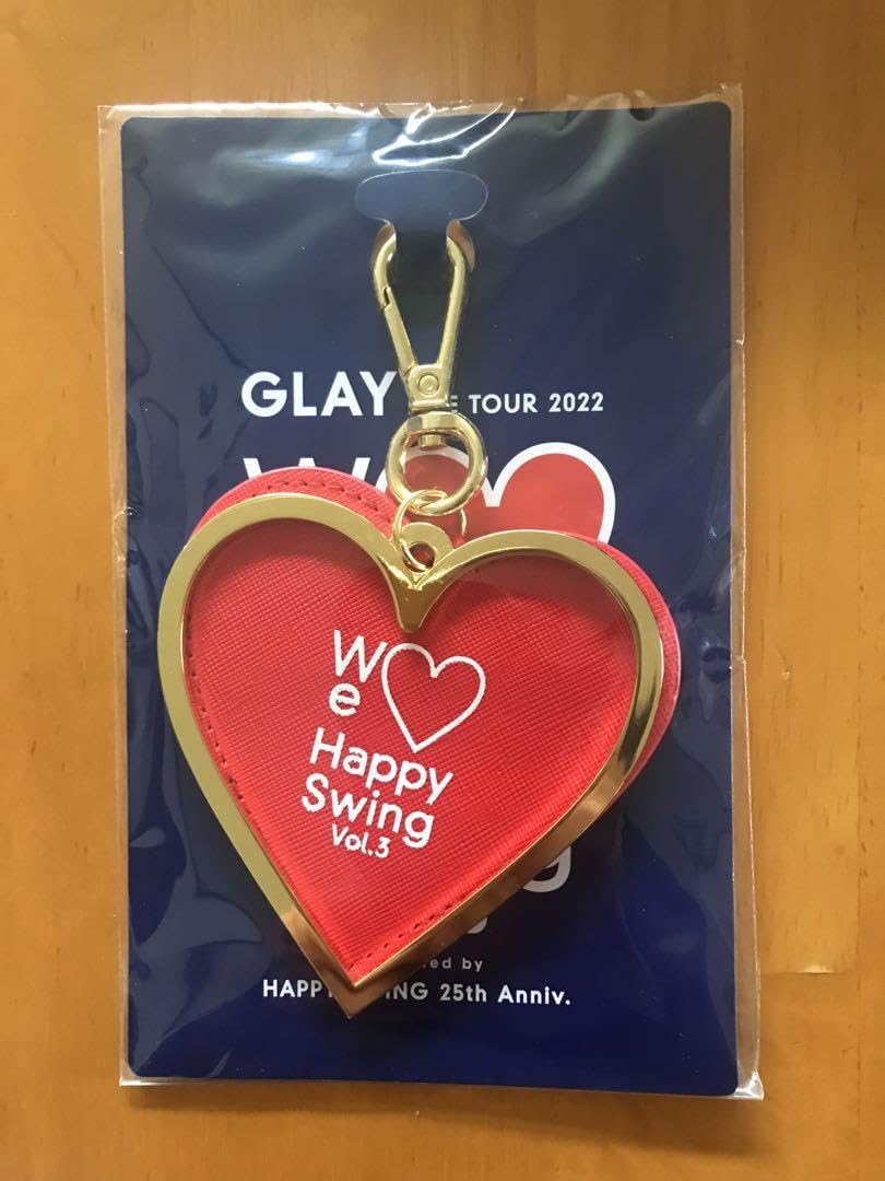 GLAY 〜We♡Happy Swing〜 チャーム キーホルダー Amazon.co.jp: GLAY ?We?Happy Swing? チャーム キーホルダー ①