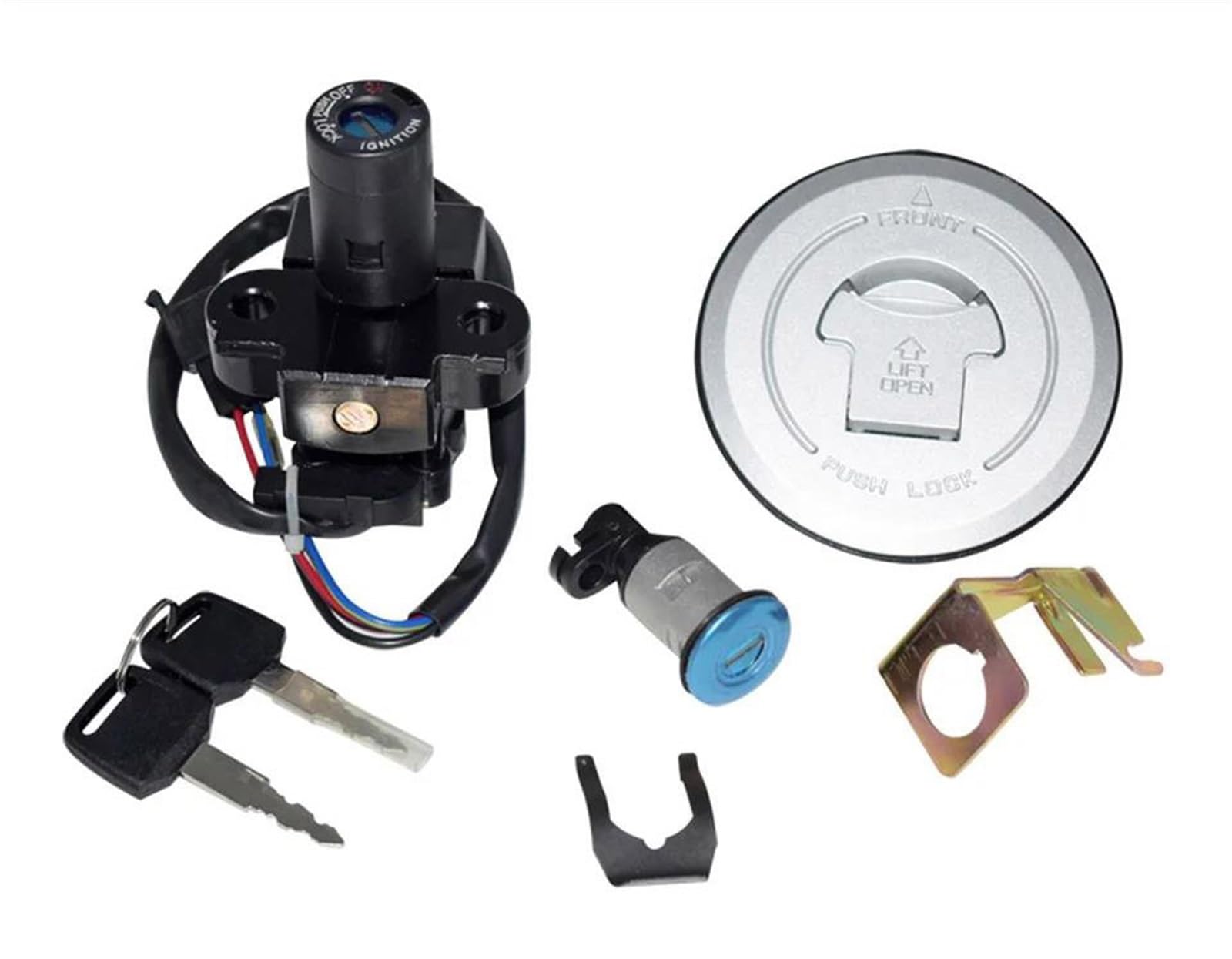 Llave de bloqueo con interruptor de encendido de alta precisión para CBR954RR 7