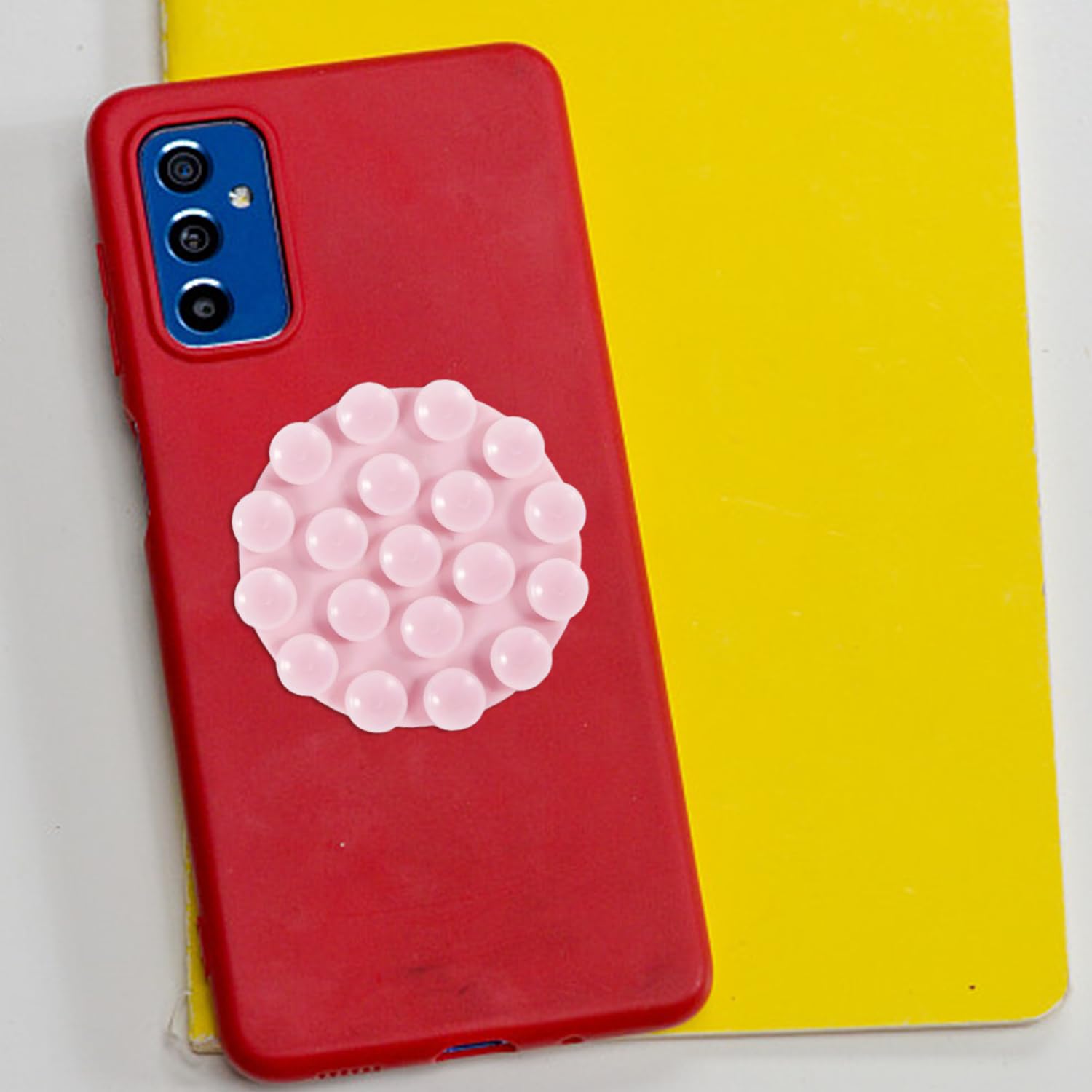 3 Ventose Bifacciali Per Cellulare E Tablet - Porta Dispositivi In Silicone Per Auto, Casa E Ufficio - Foto 3