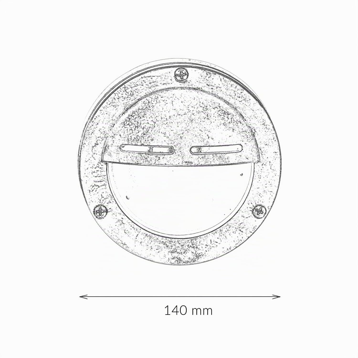 Lampada da parete per esterno AGIA in vero ottone e vetro IP64 resistente alle intemperie G9 variabile cortile giardino casa lampada da parete lampada da parete lampada da nave marittima