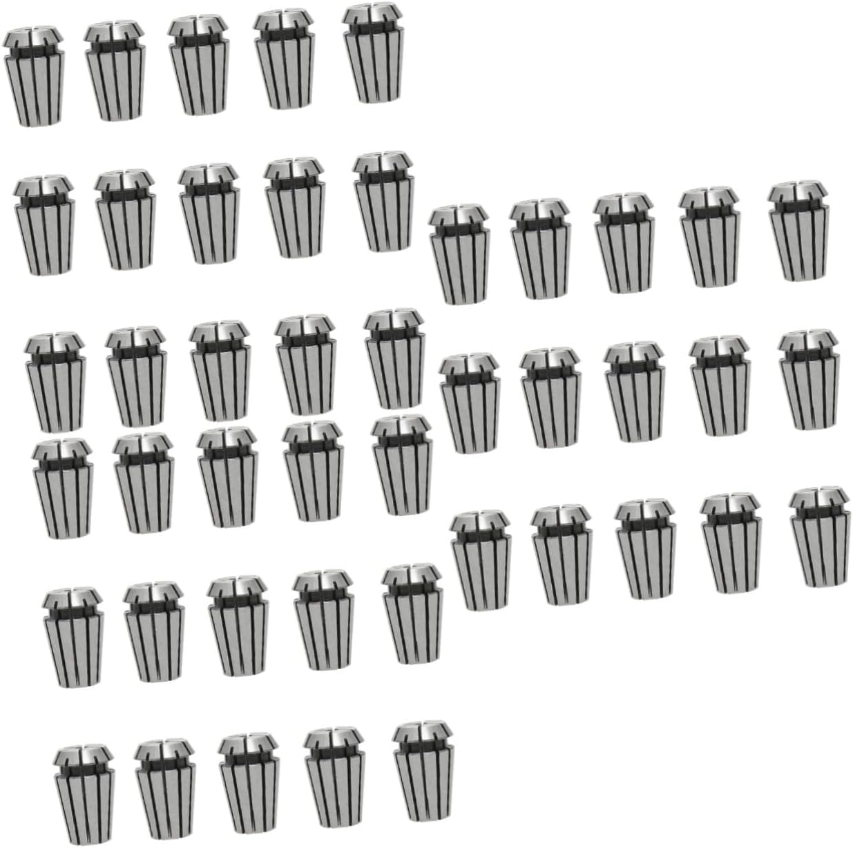 DOITOOL 45pcs Spring Collet Cnc Milling and Engraving Machines High Precision Tool Chuck Wide Clamping Range and Strong Holding Force