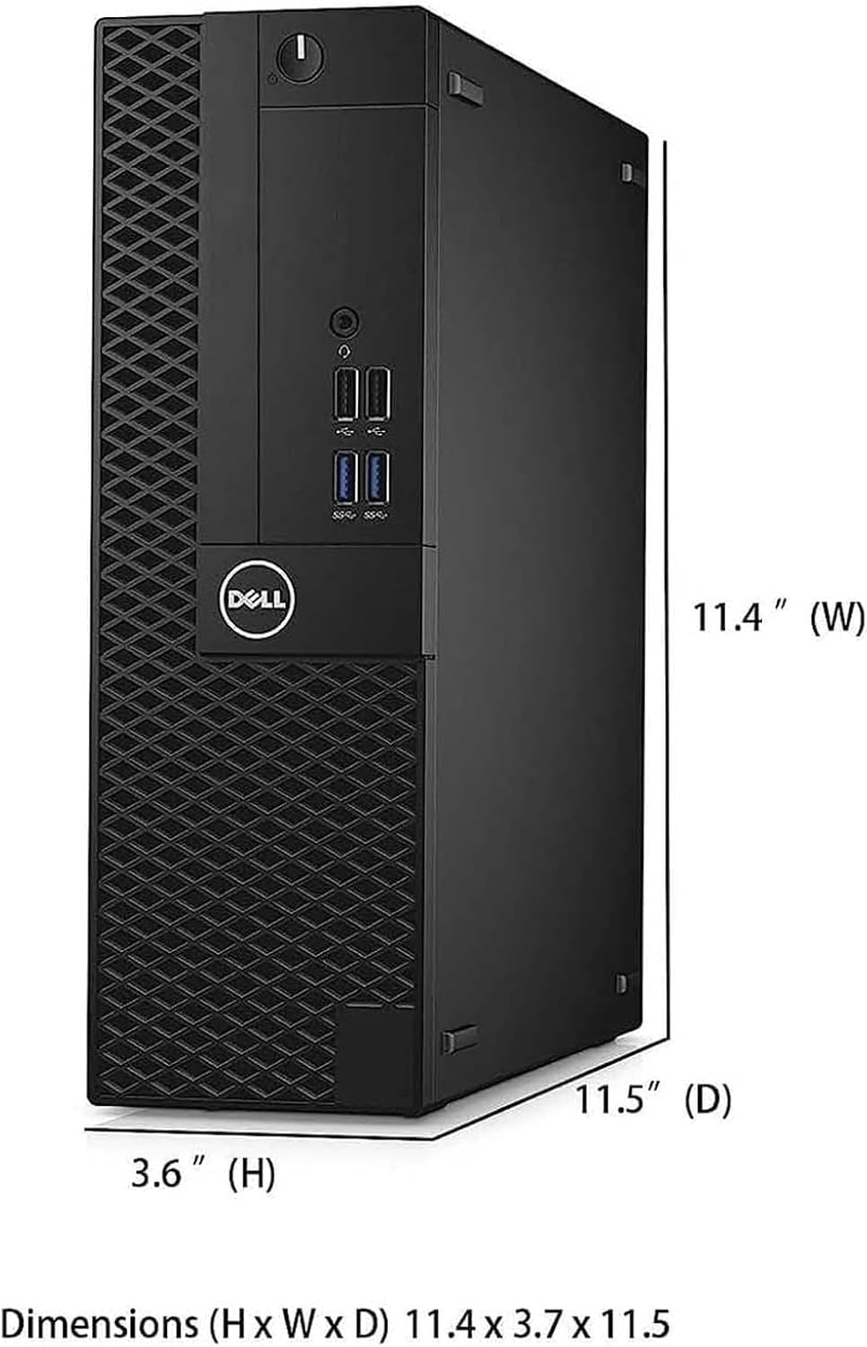i5-7500 16GB Optiplex 3050 SFF デスクトップPC Dell Optiplex 3050 SFF PC Desktop, Quad Core i5-7500 3.4GHz up to