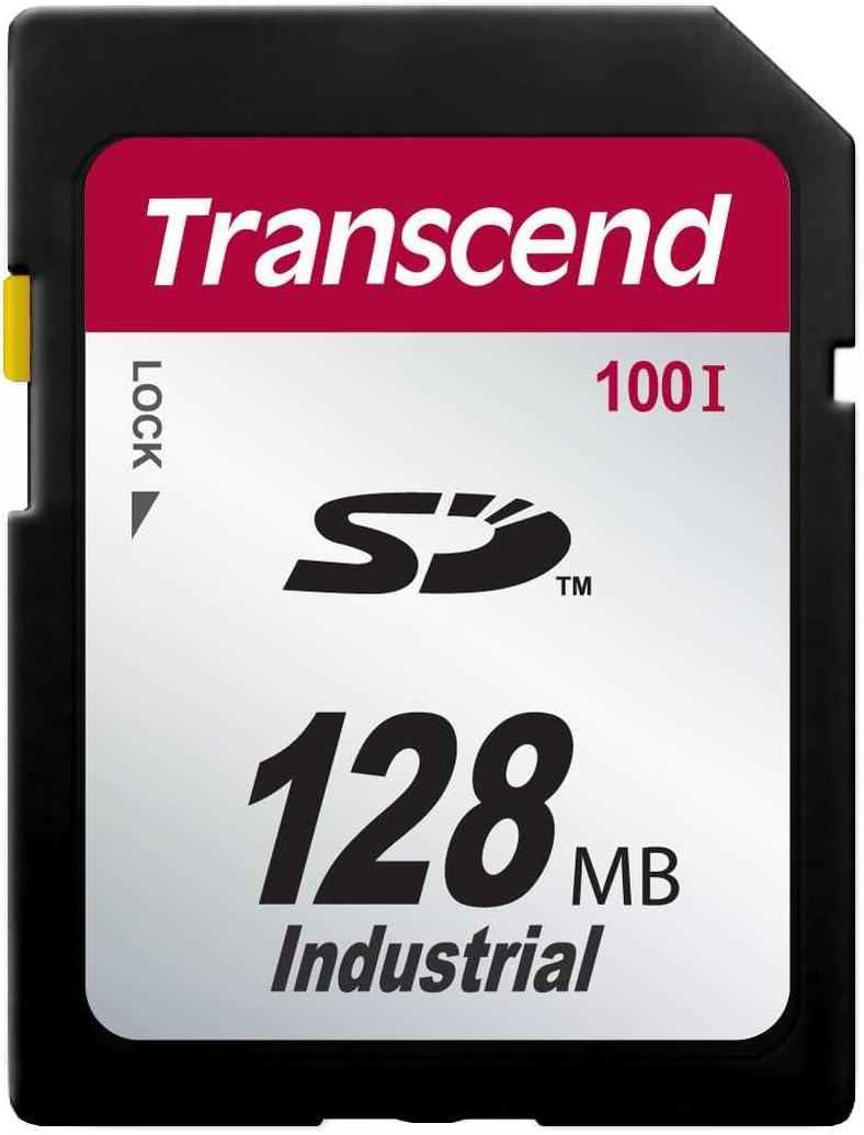 TranscendIndustrial Temp SD100I Flash Memory Card (TS128MSD100I)