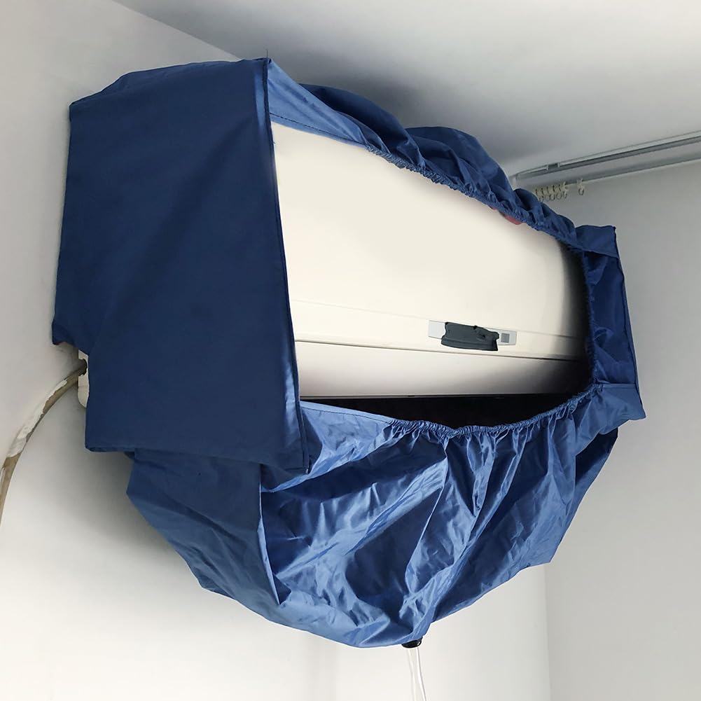 Housse pour climatiseur suspendu EMUKOEP pour nettoyer sans salir vos murs