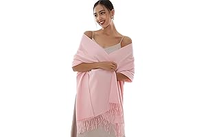 Striking Pink Shawl Wraps: An Epitome of Elegance for Women
