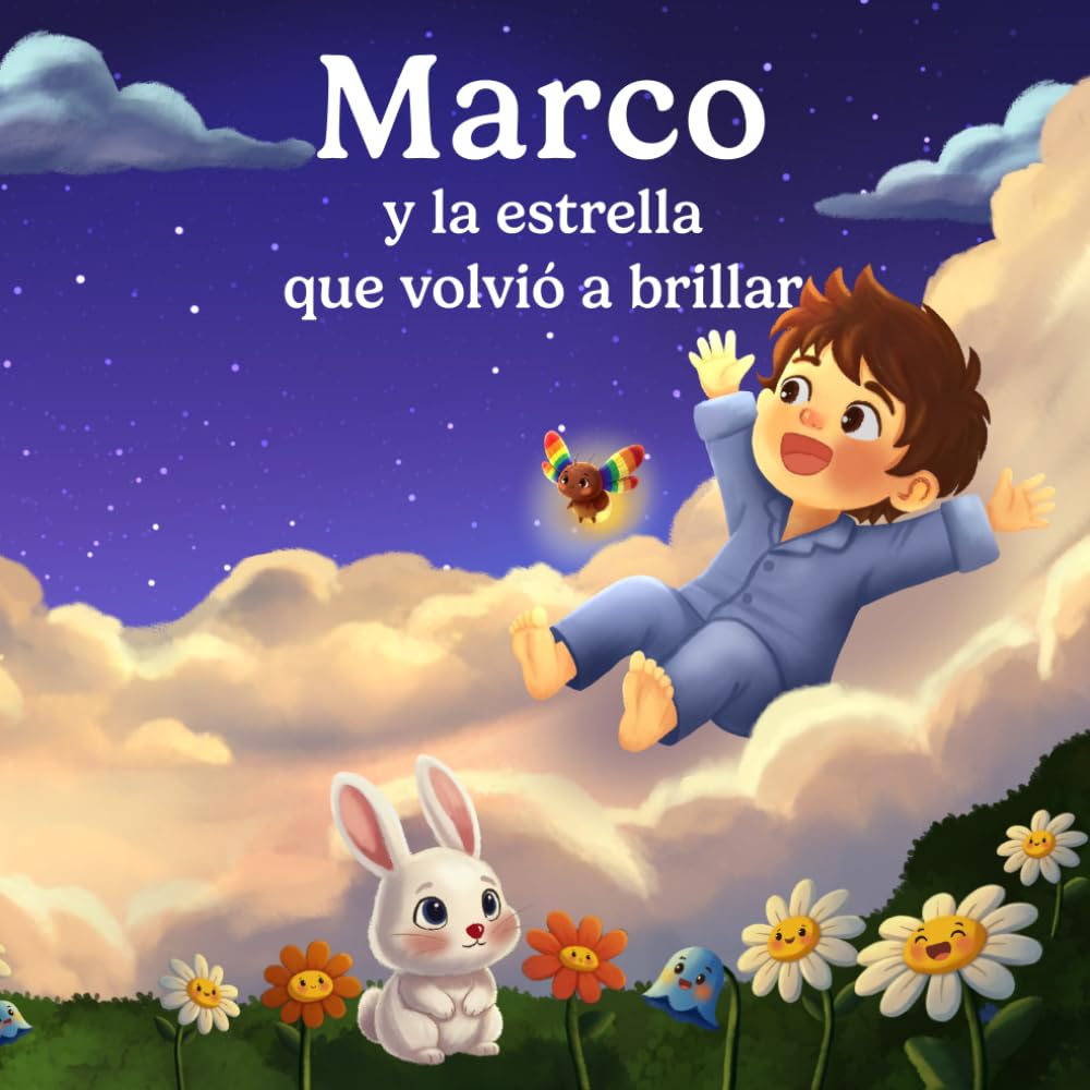 Marco y la estrella que volvió a brillar: Un cuento infantil sobre emociones, autoestima y amor para niños