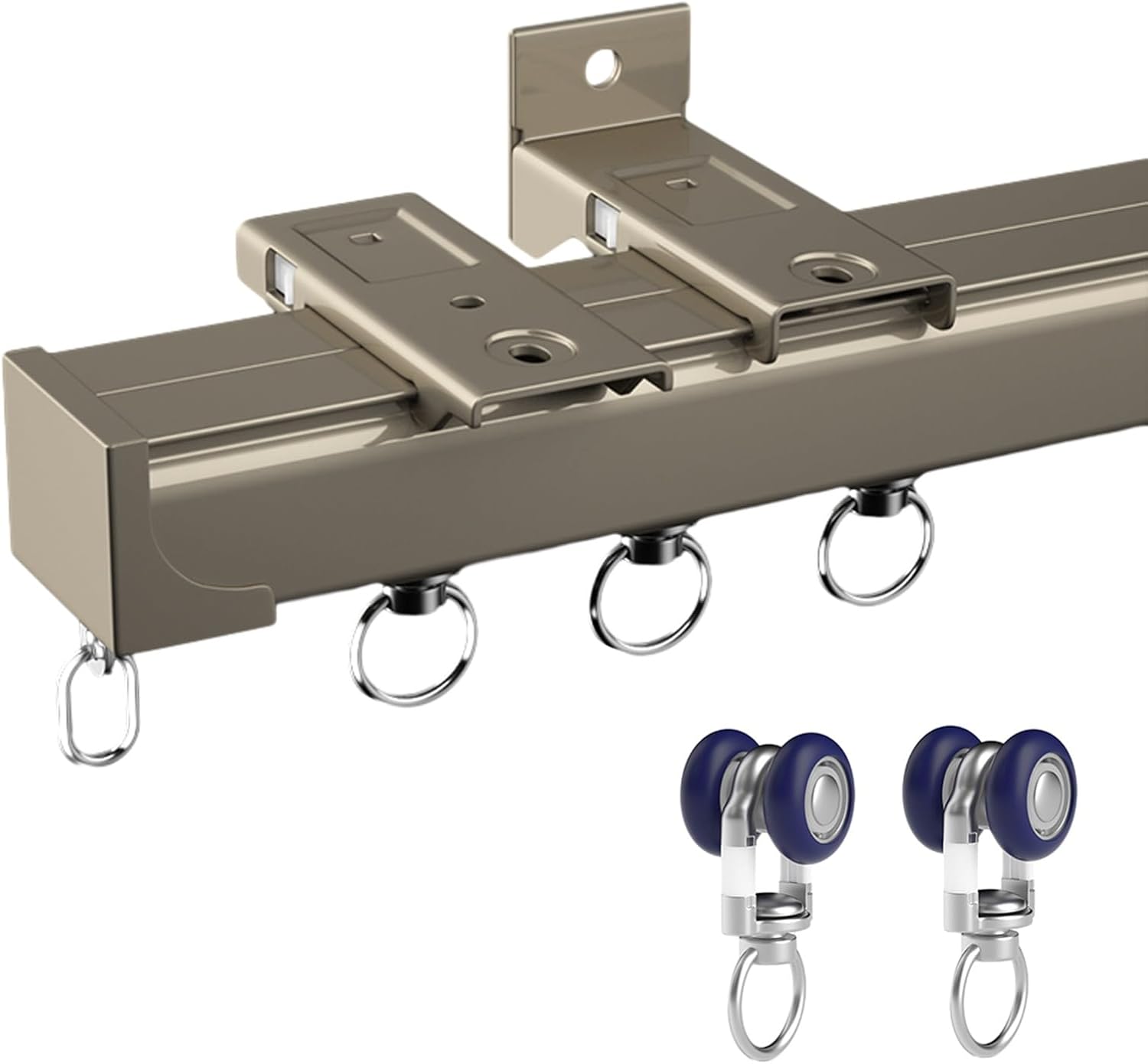 Intensions complete set gordijnrail Plus wit 350 cm kopen? | Gordijnrails