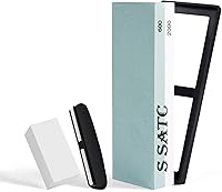 Vista 1 de Whetstone 600/2000 Grits - Kit de afilado de piedra húmeda con base de goma antideslizante guía de ángulo y piedra aplanadora