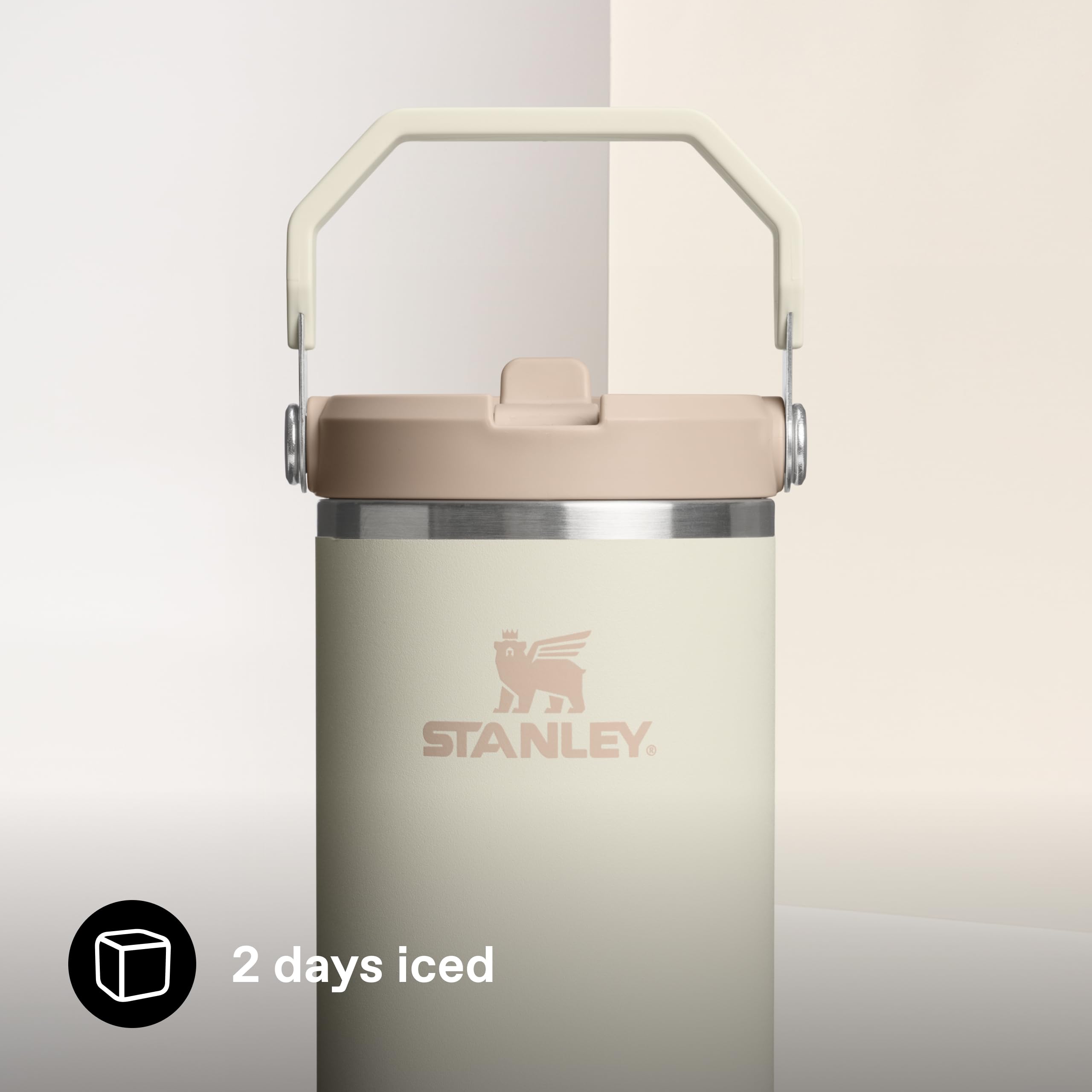 Stanley IceFlow™ Flip Straw Brocca Termica 100 Oz (3.78 Litri) - Acciaio Riciclato, Isolata, Nebbia