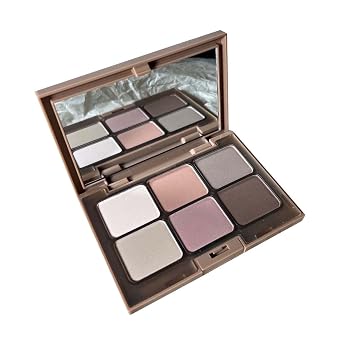 Plain Matte 6 Colors Eyeshadow Palette Multi-purpose Eye Shadow Blush Palette Portable Makeup Blush Highlighter Trimming All-in-one Palette