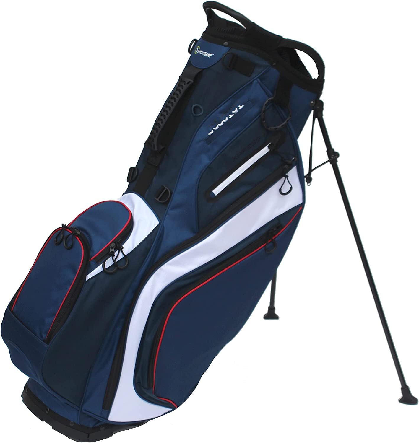 【超美品】BS TOUR-B ★プロスタンド収納タイプ（ブラック×RED) Amazon.com : 1 With Golf Xpress Plus Stand Bag : Sports & Outdoors