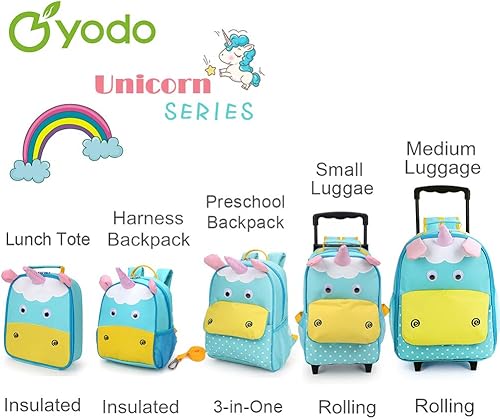 Miniatura 7 de Maleta Yodo, para usar de 3 maneras, con ruedas, para niño