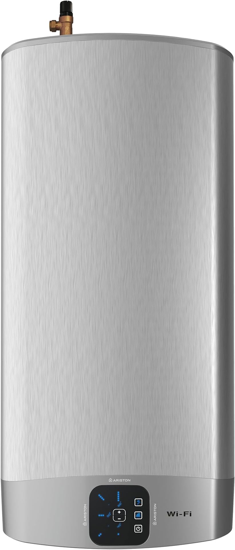 VELIS EVO WIFI 45L Electric Water Heater, Twin Tank Technology, B Class ErP, Aqua Ariston Net App, Ideal Electric Heater for Home & Bathroom Heater, Water Boiler, Unvented Kit, UK Install