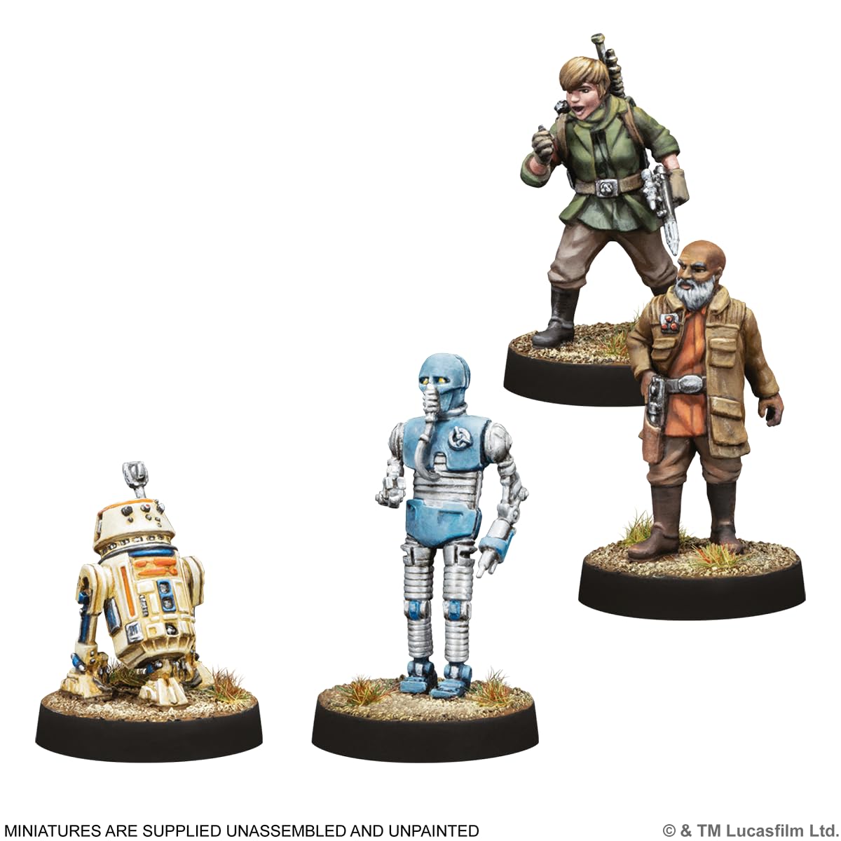 Atomic Mass Games | Star Wars: Legion Rebel Specialists | Espansione Per Gioco Di Miniature, 4 Miniature, Carte Comando E Upgrade | 2 Giocatori | 90 Minuti