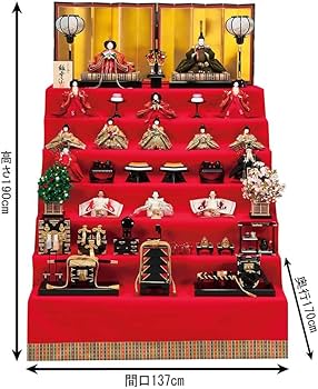 【ひな人形十五人揃い】「本畳親王台付」大ぶりですので施設にもーこ #昭和レトロ 雛人形 衣装着親王飾り 昭和初期 | アンティーク雑貨・家具・骨董品