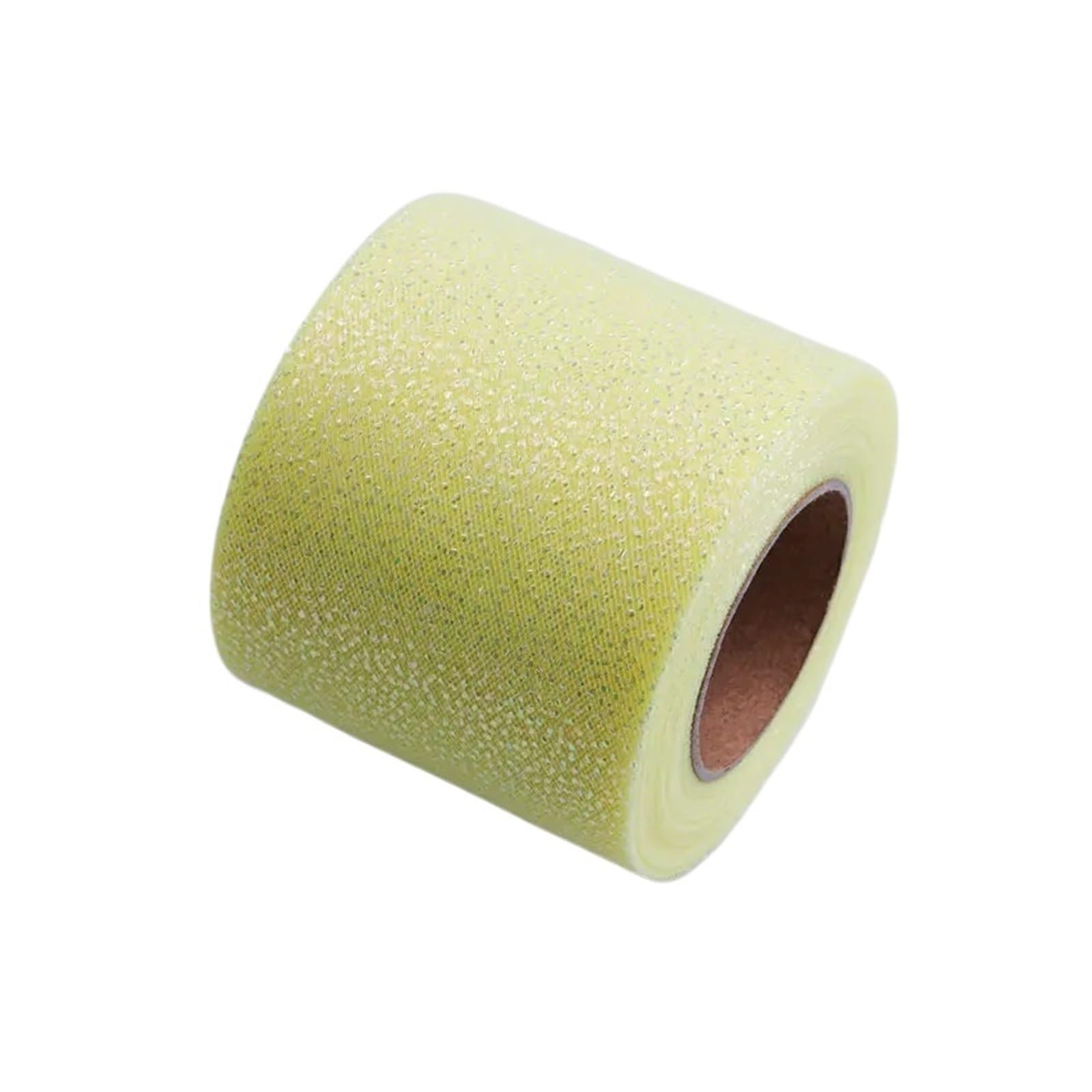 Crystal Glitter Dot Organza Tulle Ribbon Roll for DIY