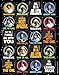 Eureka Star Wars Stickers, Theme (658101)