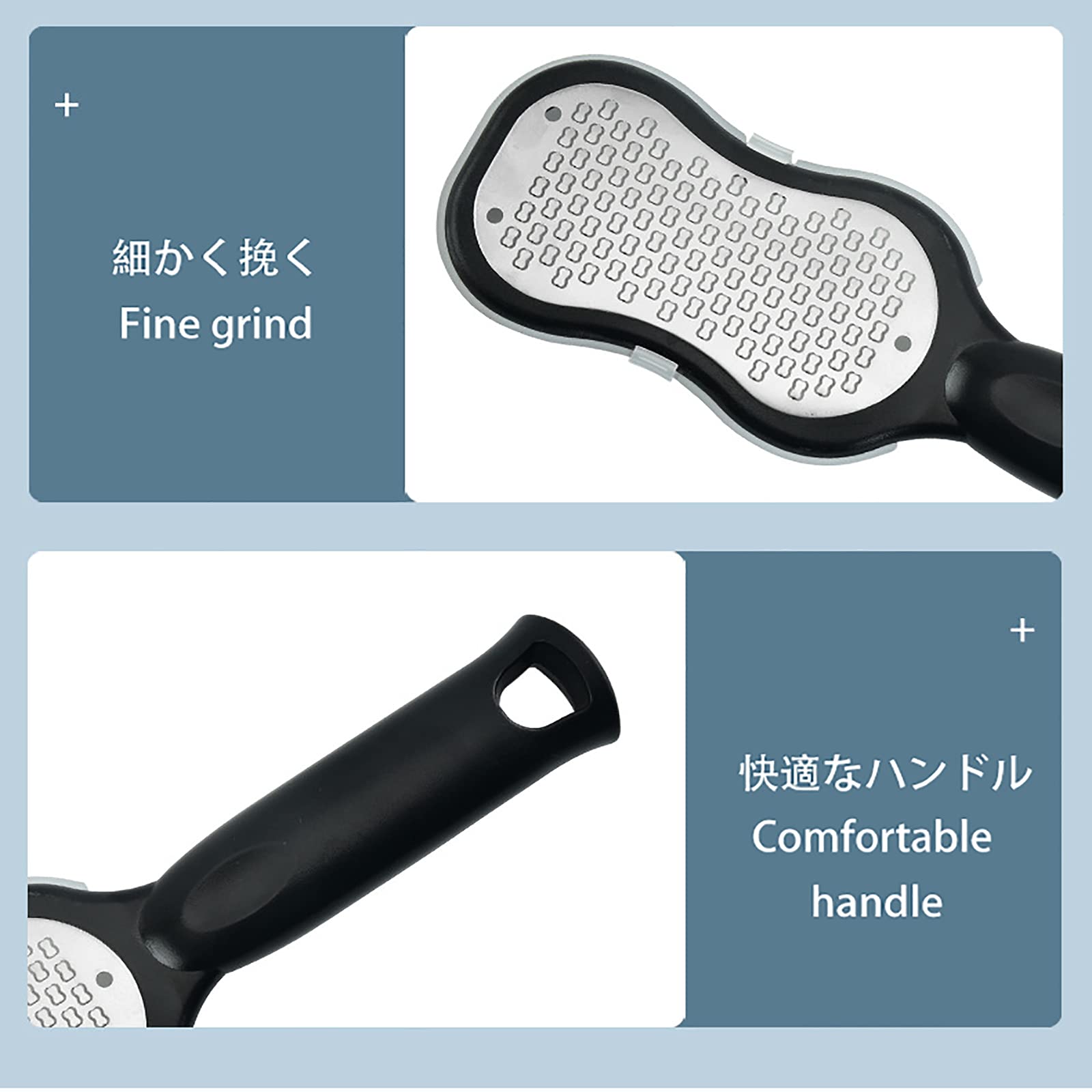 Professionelle Fußfeile Aus Edelstahl – Doppelseitig Zum Entfernen Von Hornhaut, Mit Ergonomischem Griff, 21 Cm