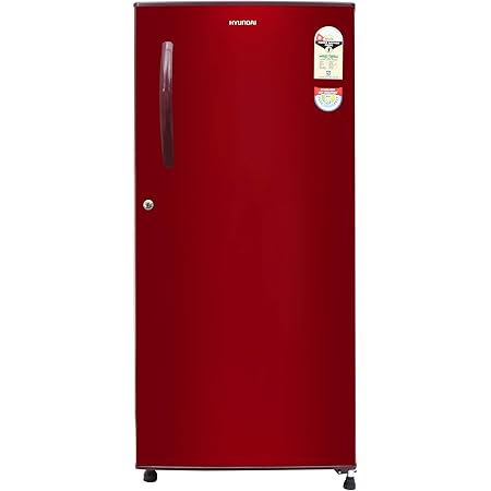 Hyundai 190 L 1 Star Direct Cool Single Door Refrigerator Hc201ebr Fdk Hdk Burgundy Red Amazon In Home Kitchen