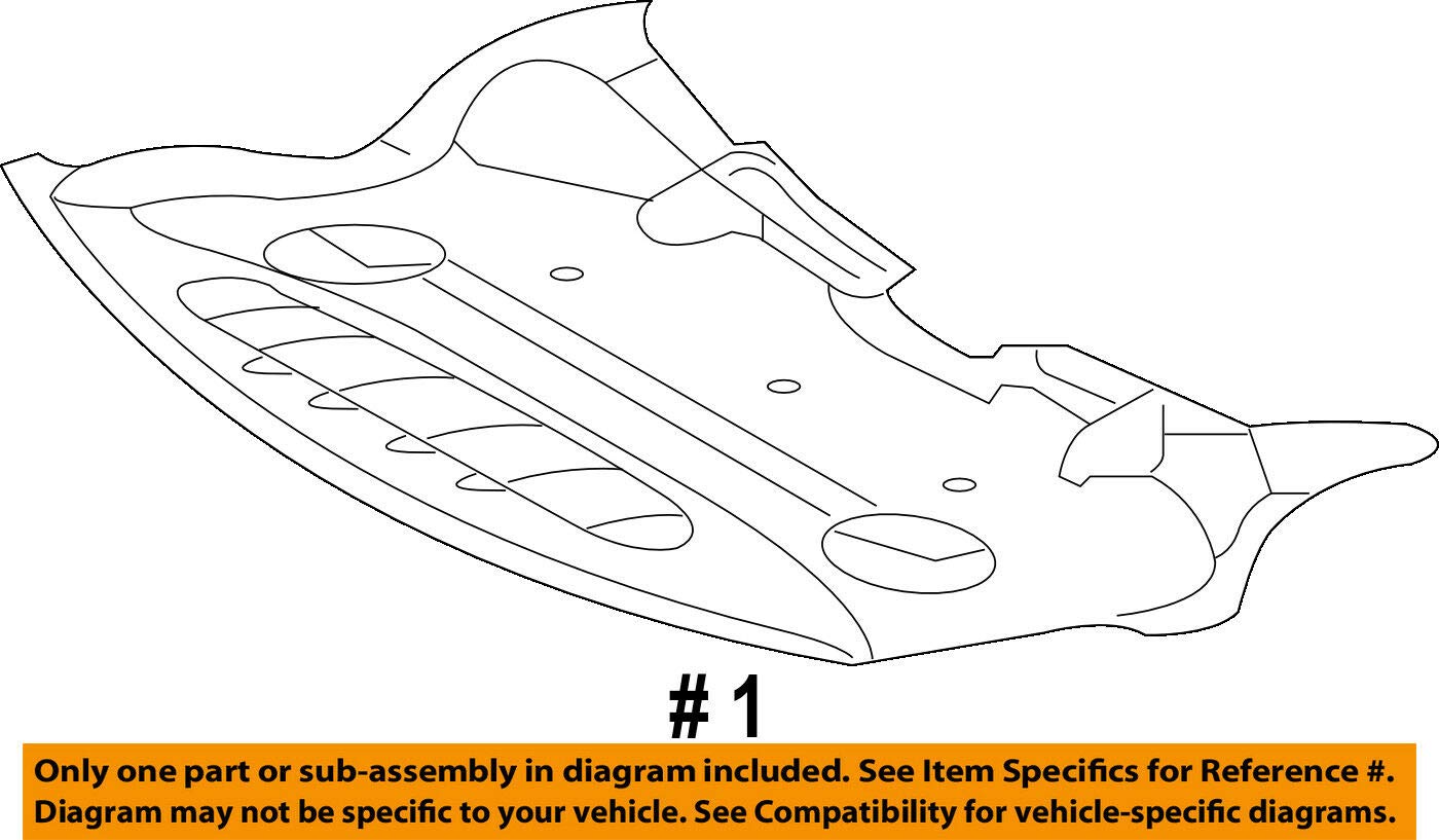 Mercedes Benz Genuine Front Deflector 230-524-16-30
