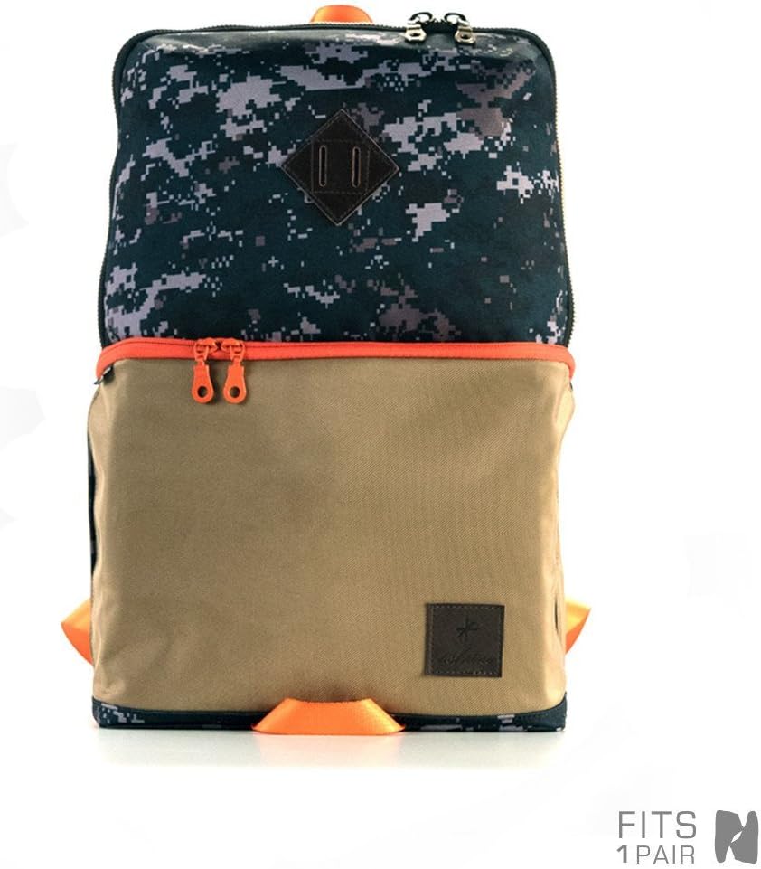 The Shrine Sneaker Daypack, Navy/Tan, One Size