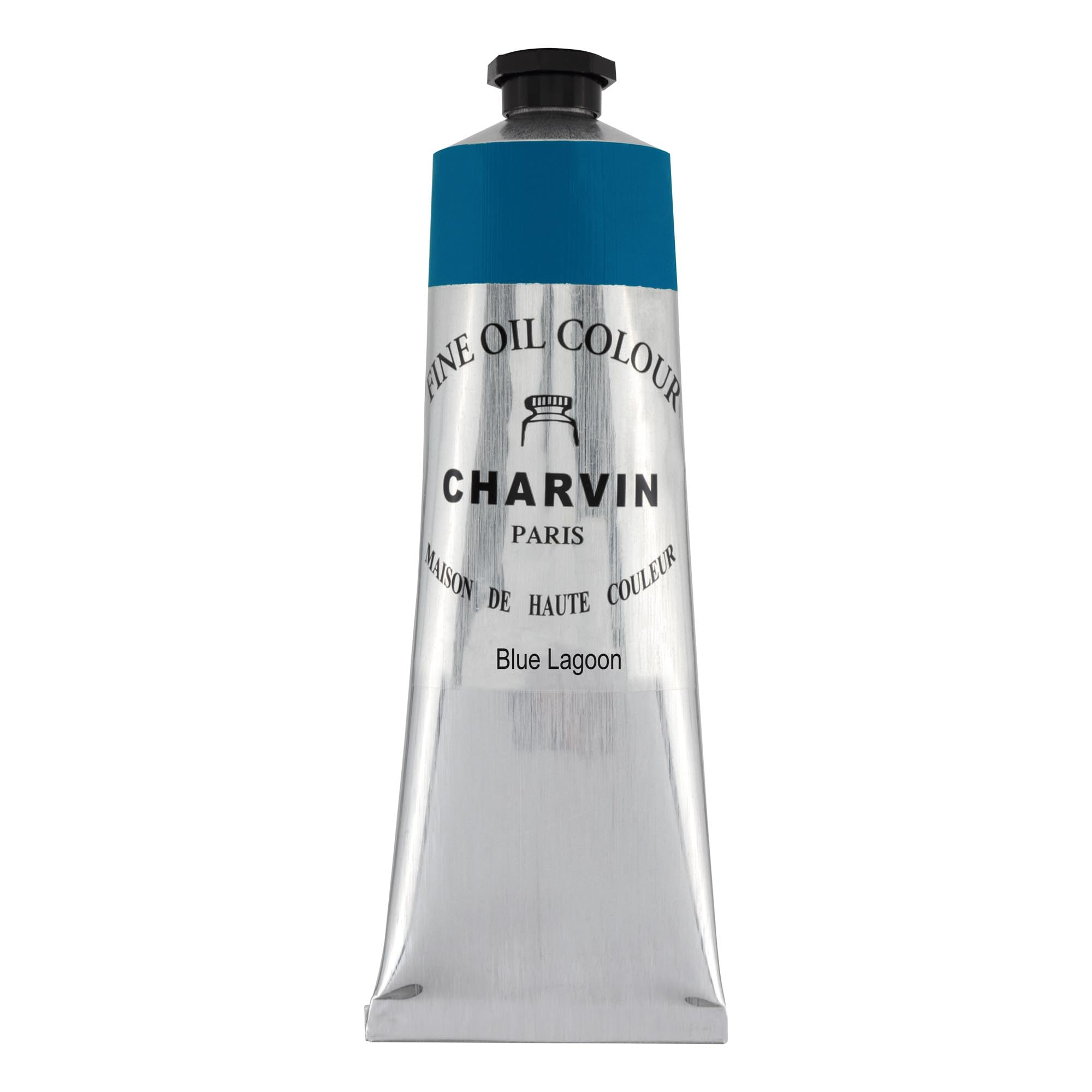 Charvin Extra Fine Oil Paint 150 mL Tube Blue Lagoon – Professional Artist Oil Color, Archival Quality, Smooth Finish, Nature-Inspired Tone