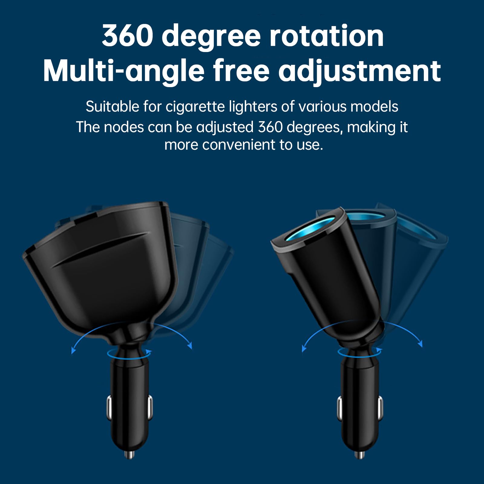 Amazon.com: EOYAA Car Charger for Carplay Screen Mini Cigarette Lighter :  Automotive