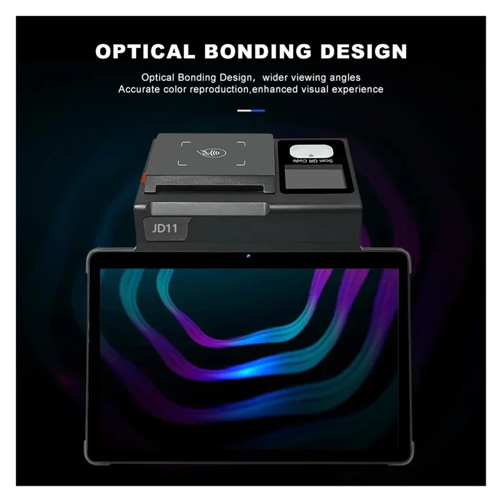 Registratori di cassa, 13 POS da 11 pollici con stampante 80 mm Connessione WIFI desktop 4G