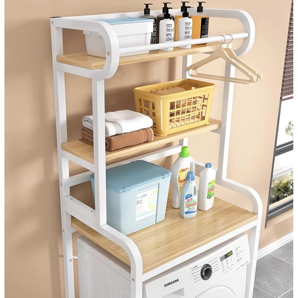 Over Washer And Dryer Shelves 3-Tier Over Washer/Dryer Storage