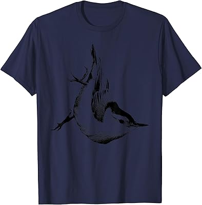 White-breasted Nuthatch Graphic T-Shirt