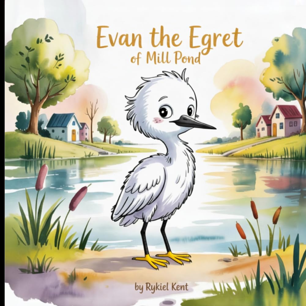 Evan the Egret of Mill Pond