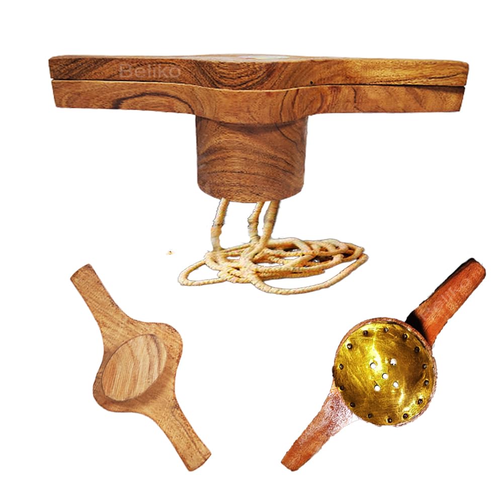 Buy Handmade Wooden Kitchen Press Maker Wood Muruku Maker Kitchen