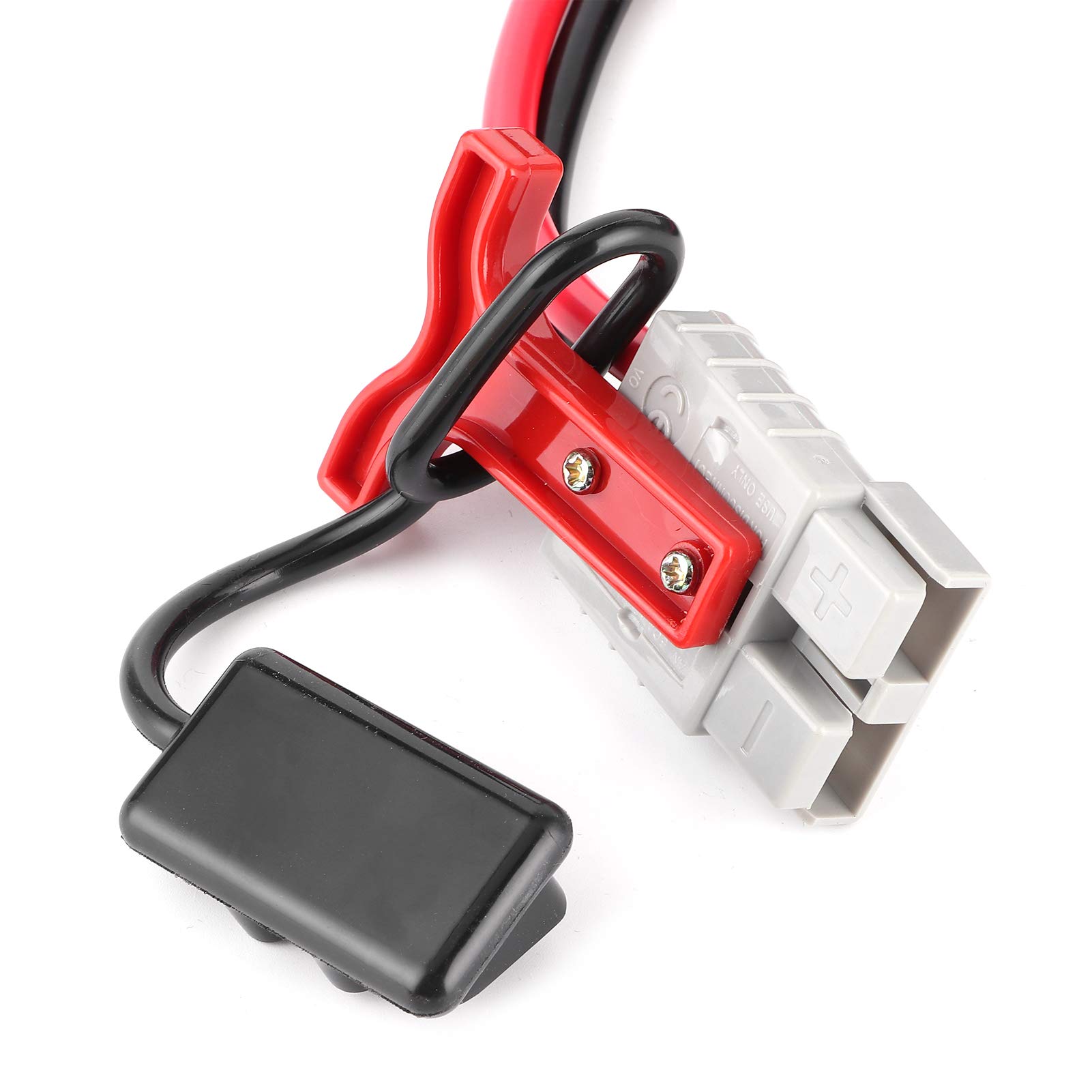 Kabel Połączeniowy z wtyczką Akumulatora O Długości 19,7 Stopy 600 W 50 A SMH do Przewodu Zasilającego Typu O do Samochodów Kempingowych RV
