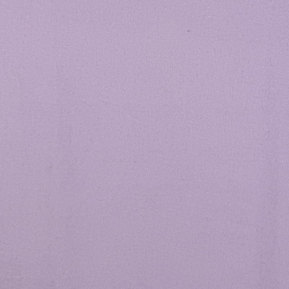 Plain Flannel Winceyette Fabric 100% Cotton Soft Brushed Flannelette 110cm Wide (Price Per Metre) (Lilac)