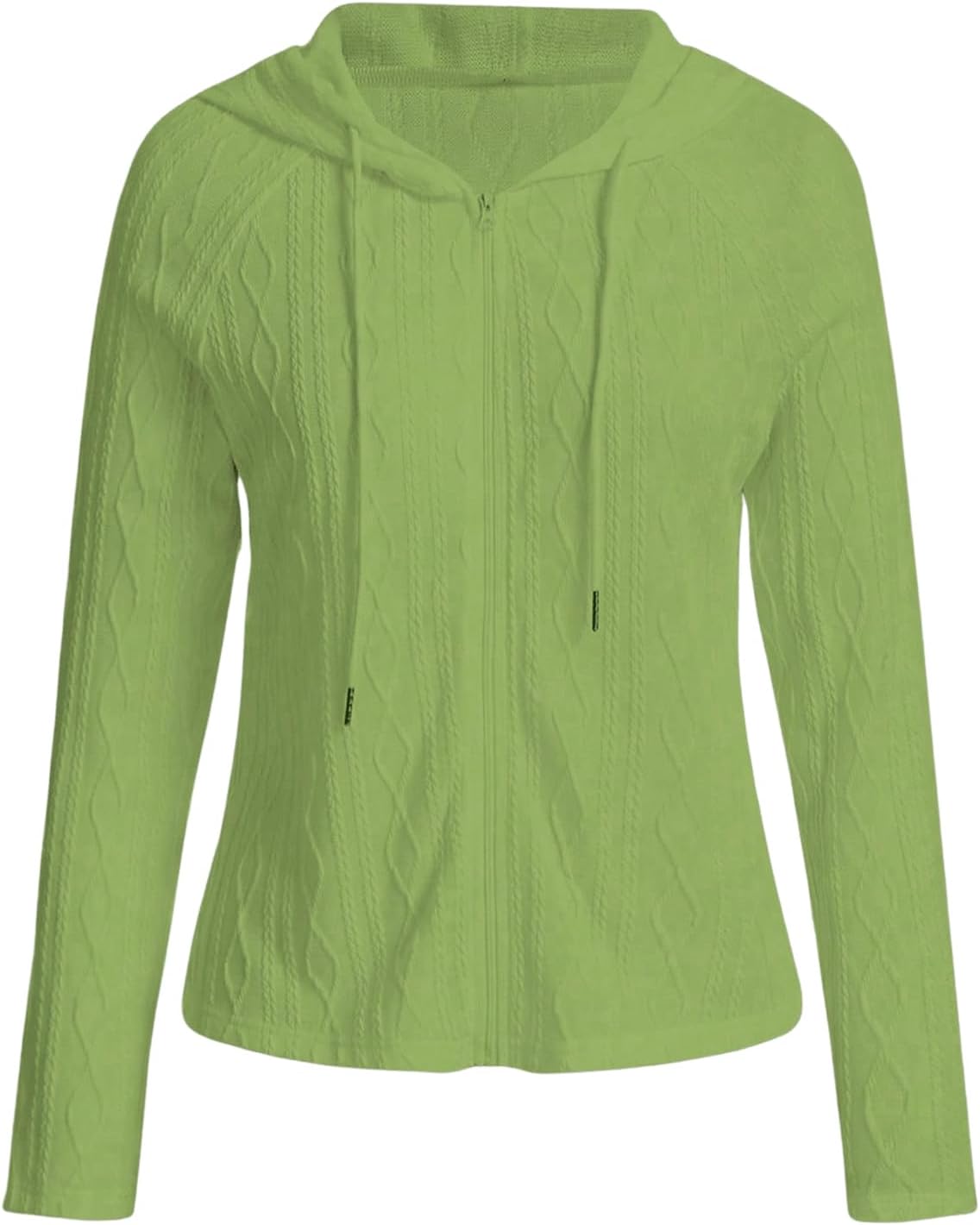 SOLY HUX Women’s Zip Up Hoodies Drawstring Long Sleeve Sweatshirt Casual Jacket