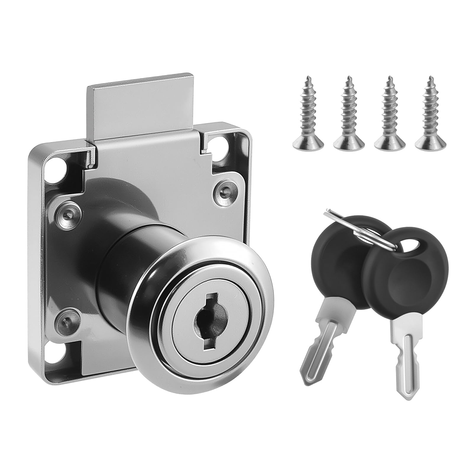 ぬぬ SDTC Tech Drawer Lock with Keys and Matching Screws for