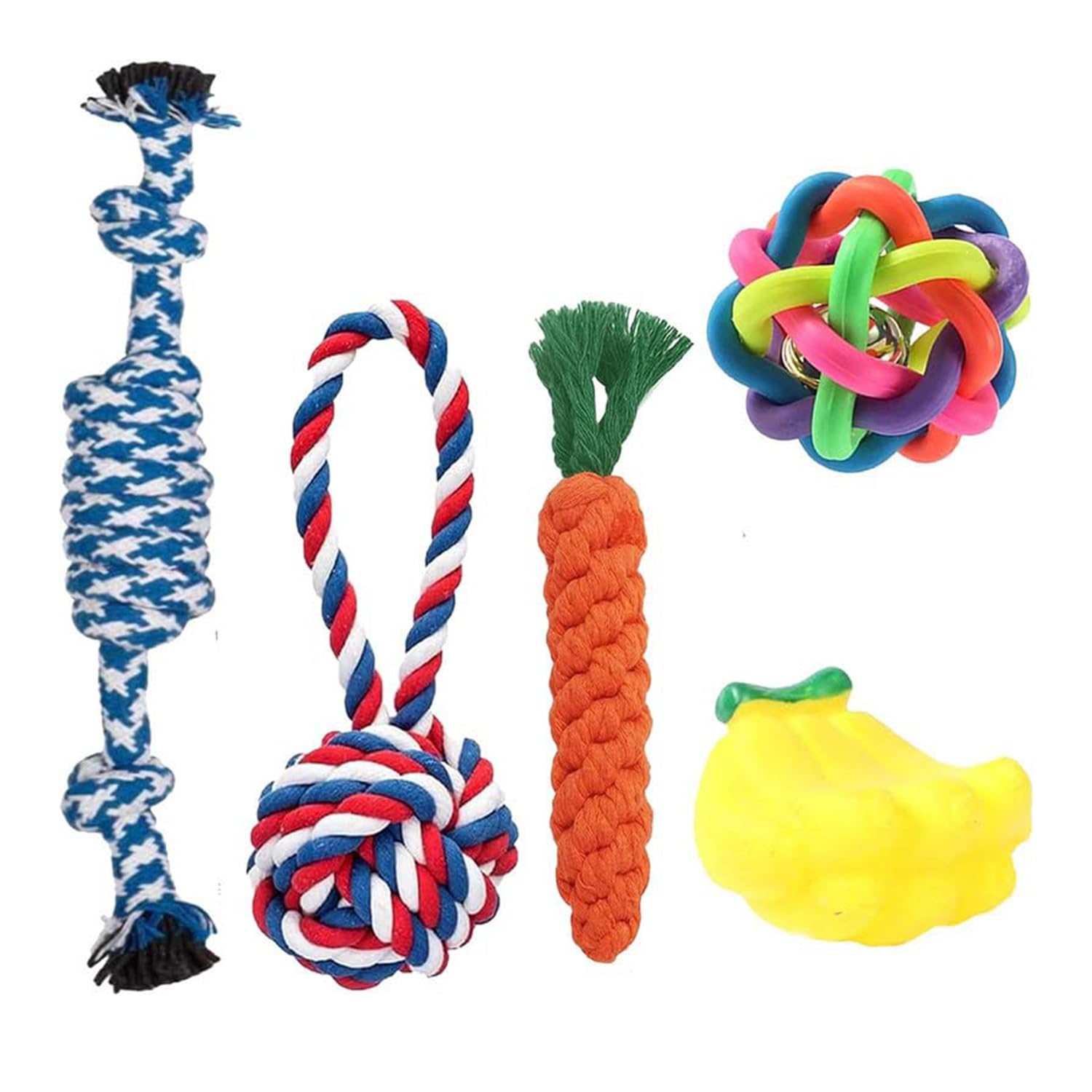 See full amazon price history chart for PAWISE Dog Chew Toy l Dog Cotton Ball Toy l Dog Rainbaw Ball Toy l Puppy Squeaky Toy l Dog Teething Toy for Small & Medium Breed Dog, Puppy l Dog Tug-of-War Toy (Pack of 5) PAWISE Dog Chew Toy l Dog Cotton Ball Toy l Dog Rainbaw Ball Toy l Puppy Squeaky Toy l Dog Teething Toy for Small & Medium Breed Dog, Puppy l Dog Tug-of-War Toy (Pack of 5) (B0D171LGLK) Amazon Price History, Amazon Price Tracker