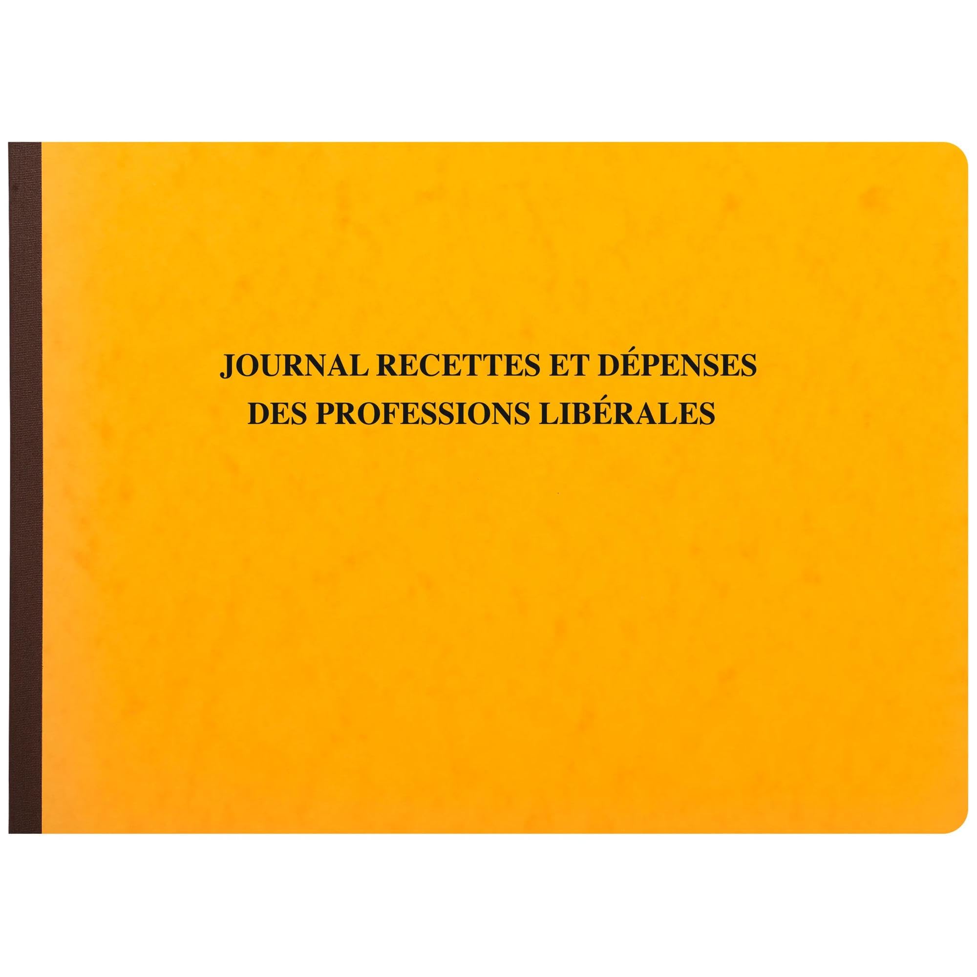 Exacompta – ref.9620E – Diario de gastos e ingresos para profesionales liberalse, de 27 x 38 cm y con 80 páginas. Colores aleatorios.