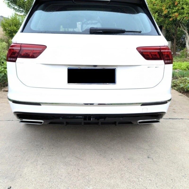 Parachoques trasero para Tiguan R-Line MK2: protector y spoiler de restauración 2017-2021 6