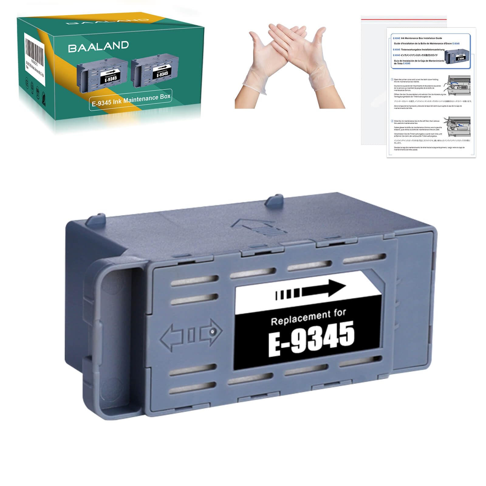 Amazon.com: BAALAND E-9345 Ink Maintenance Box for Epson ET-8550