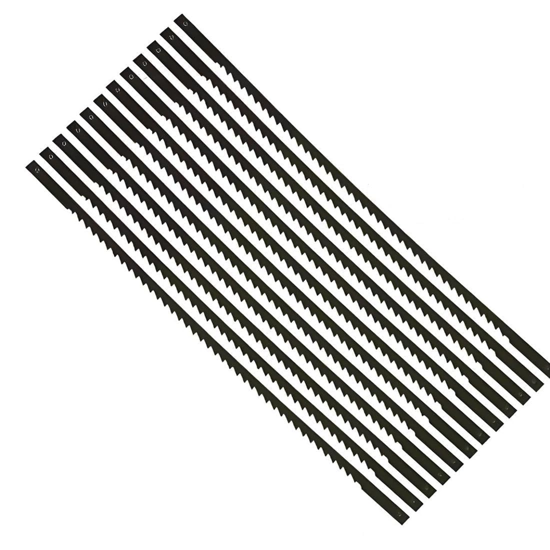 Sponsored Ad - 6 x Spiral Wax Black Carbon Steel Scroll Saw Blades – Precision Cutting Blades for Jewelry, Wood & Wax Work