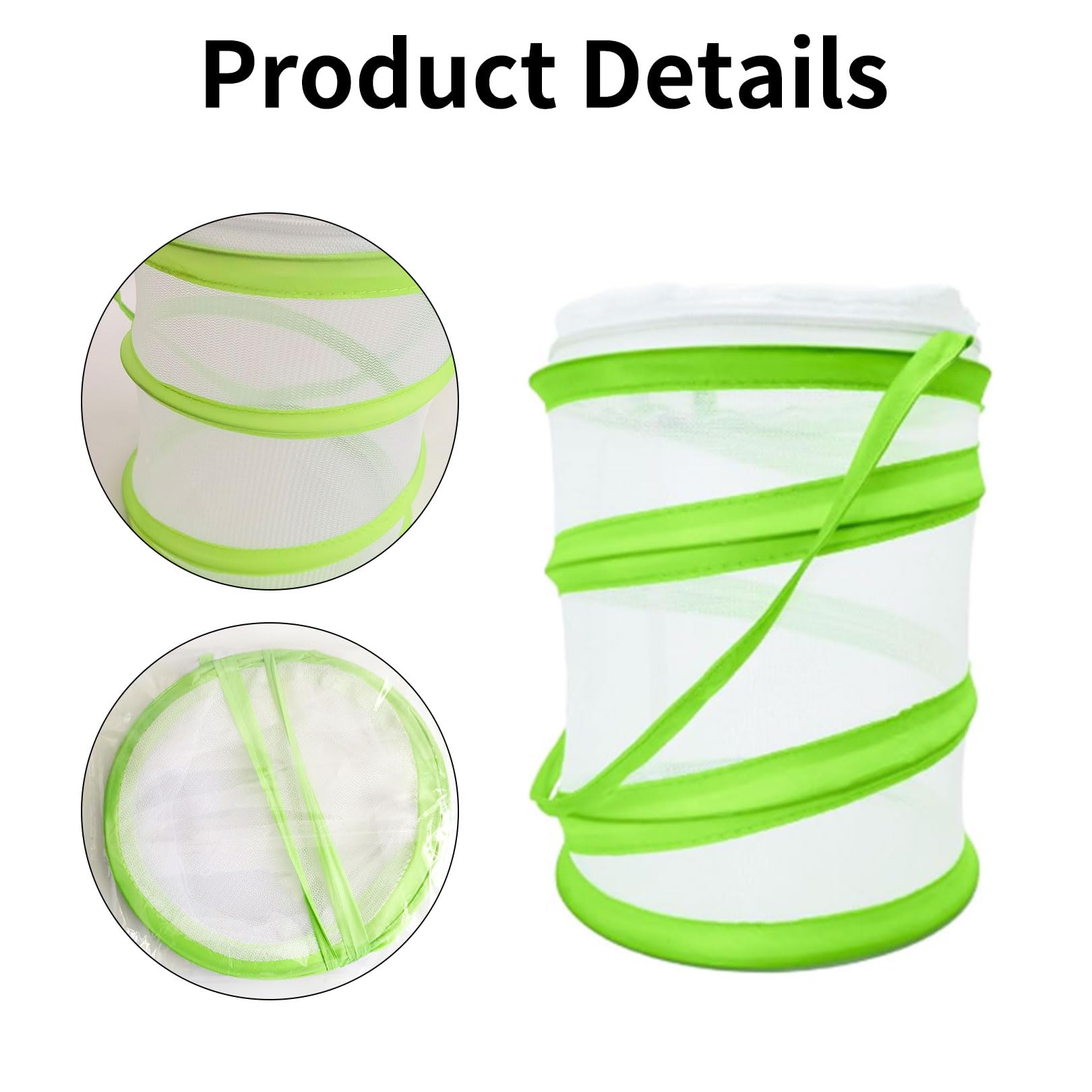 Filet papillon pour enfants, cage pliable pour insectes, habitat jardin éducatif