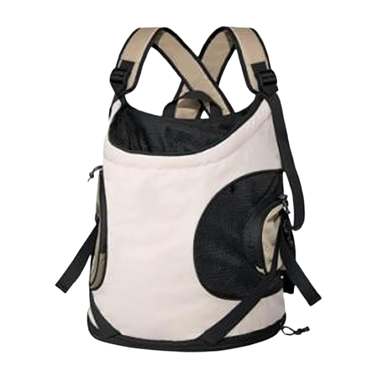 Transportador para gato tipo mochila con correas ajustables para pequeños animales
