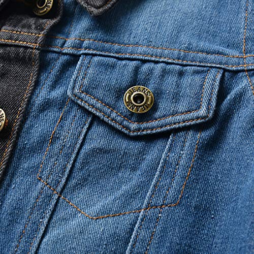 Image of Joe Wenko Kids Toddler Baby Boys Girls Casual Outerwear Denim Jacket